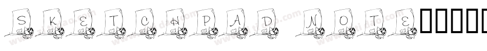 Sketchpad Note字体转换